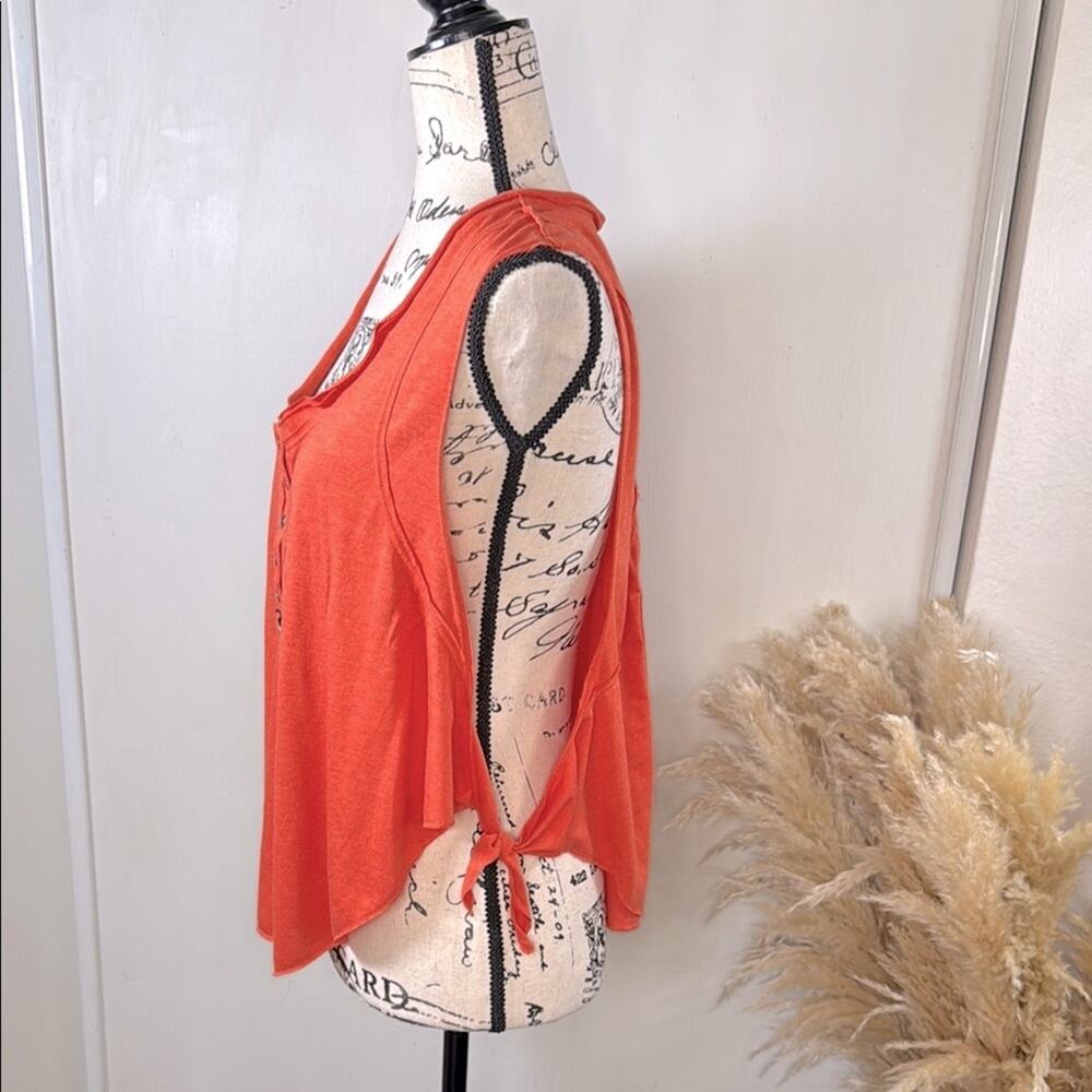 Free People Movement Sleeveless Button-Front Women's Tank Top size Medium - Picture 3 of 6